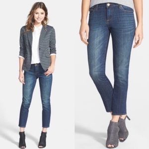 KUT FROM THE CLOTH REESE ANKLE STRAIGHT LEG JEANS SIZE 4